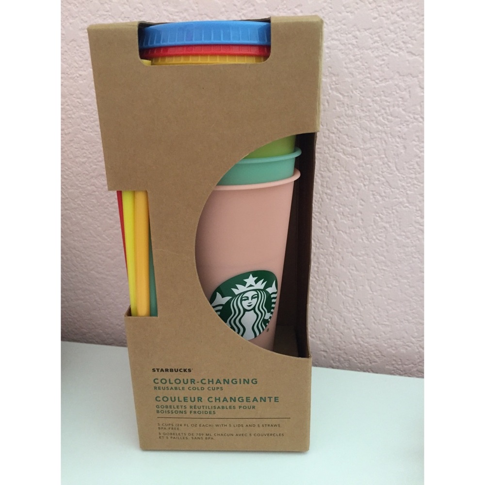 Starbucks Color Changing Reusable Cups